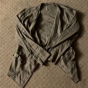 Stylish Women's Olive Jacket Free People